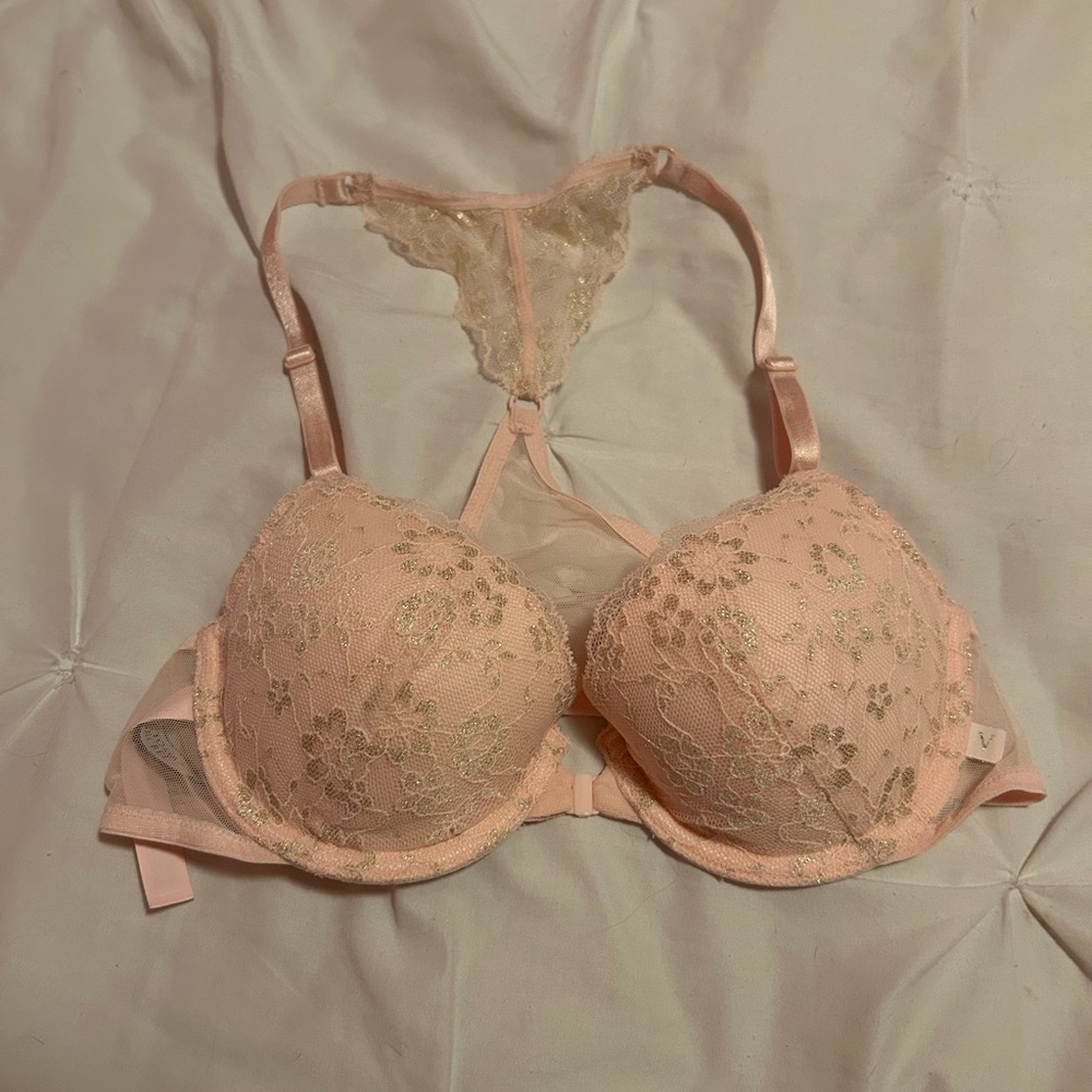 Victoria’s Secret Lace Racerback T-Shirt Bra